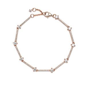 Pandora Rose Sparkling Pave’ Bar Bracelet